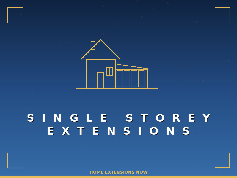 Single Storey Extensions in Islington