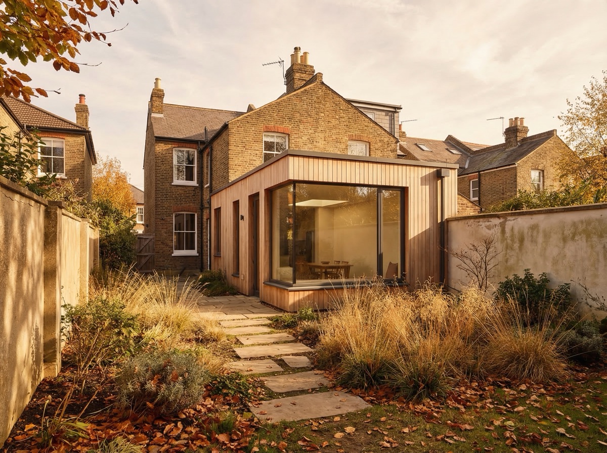 House extension project near Kenley