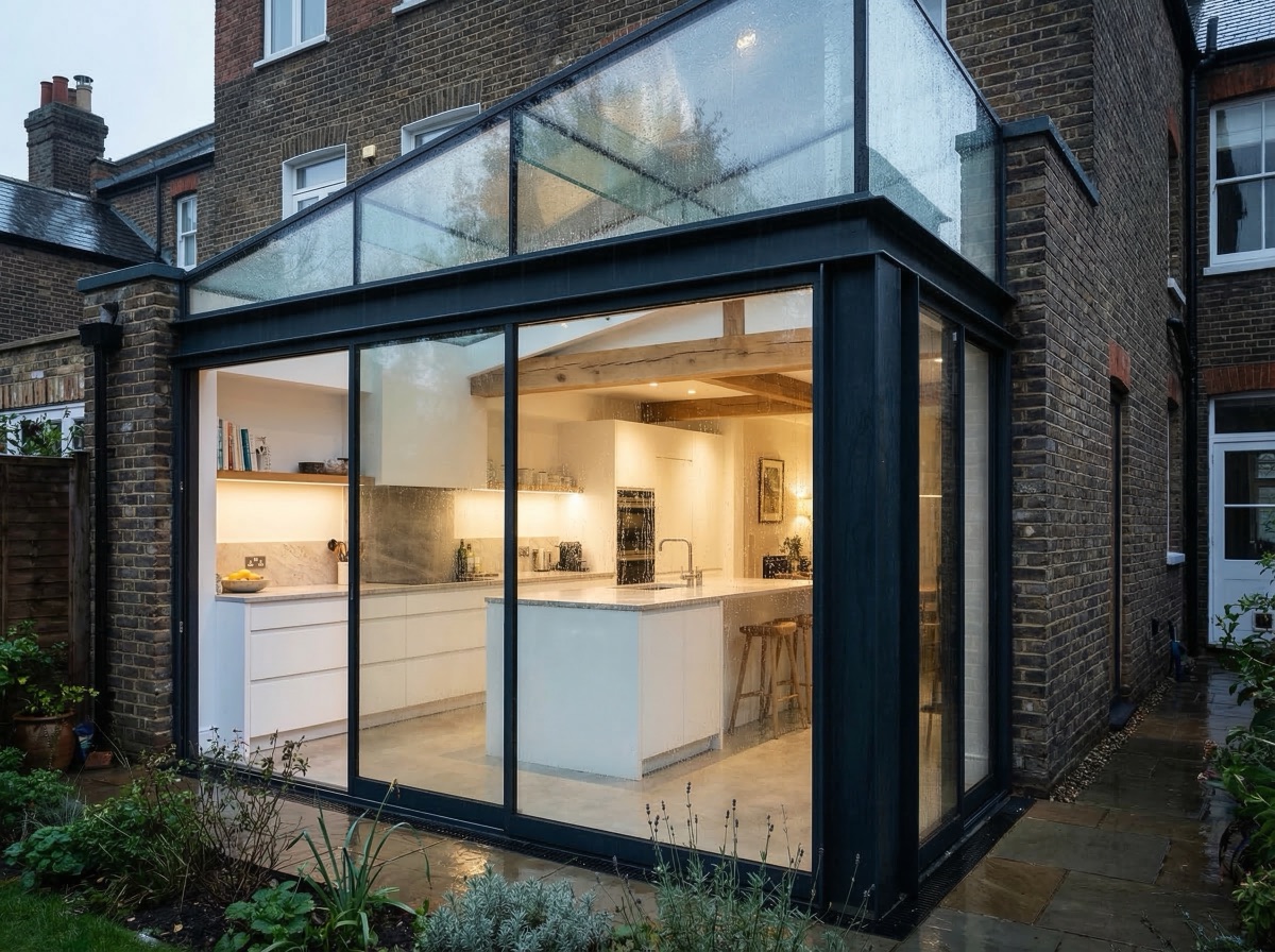 House extension project near Finchley