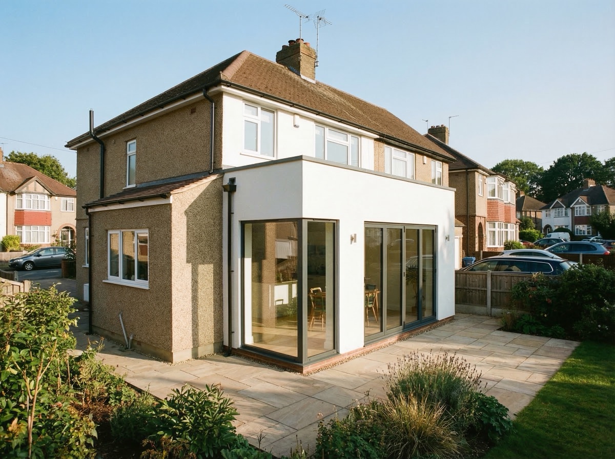 House extension project near Epping