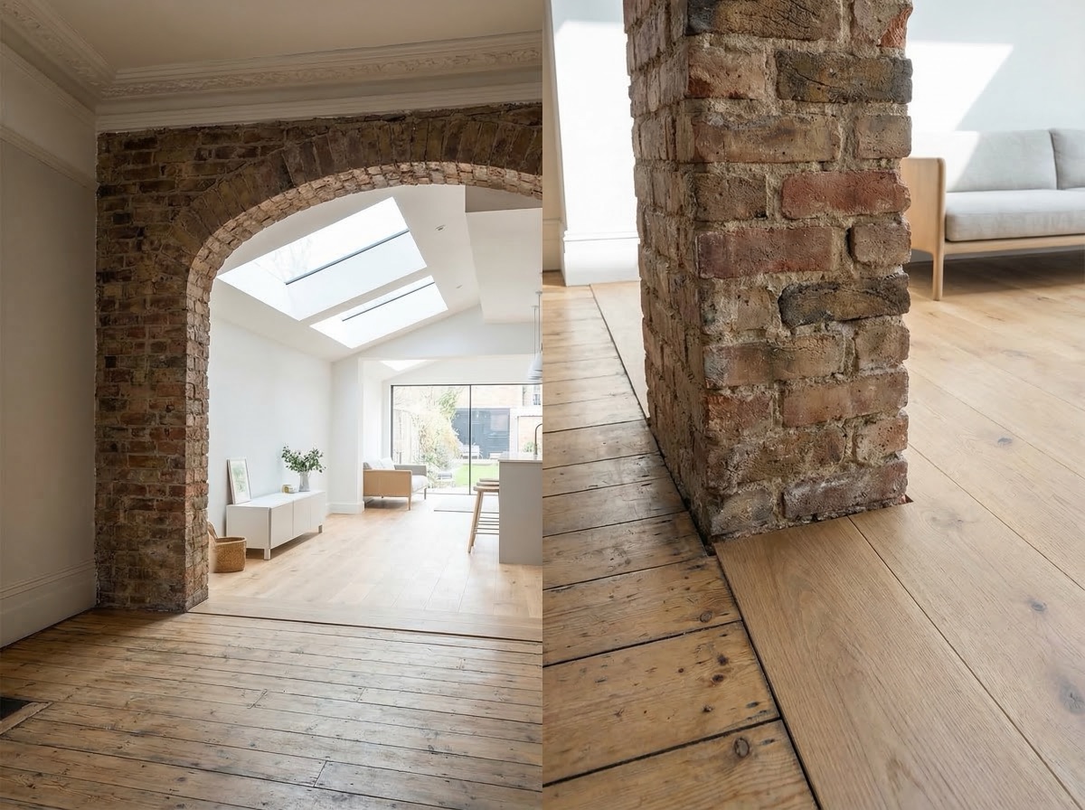 Completed house extension in Avery Hill area